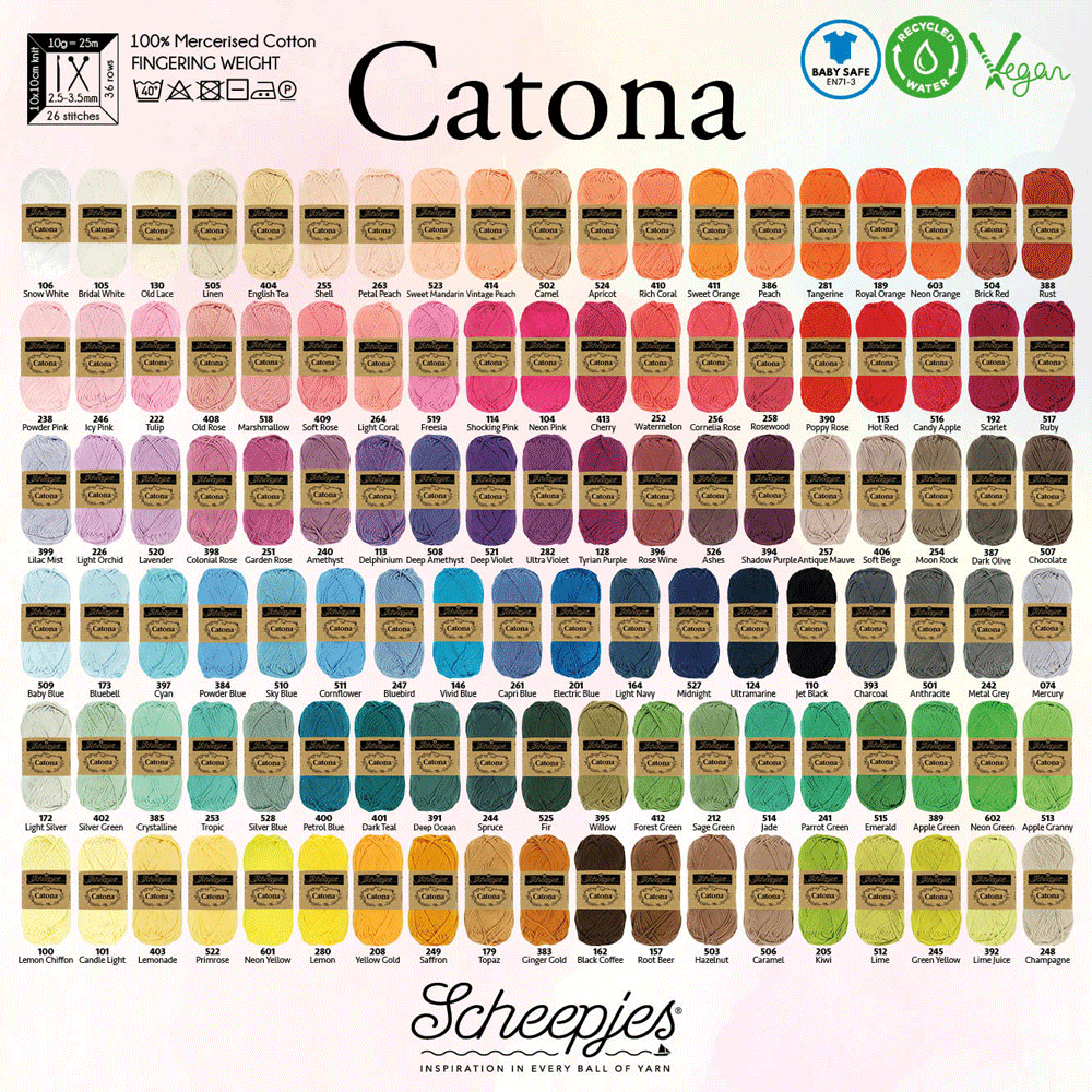 Scheepjes Catona 50g - 146 Vivid Blue