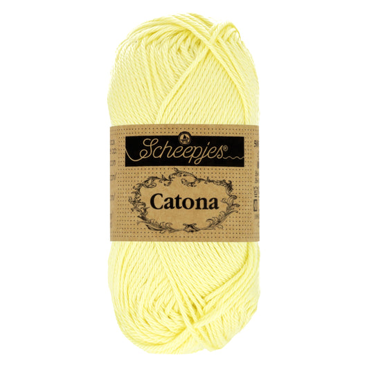 Scheepjes Catona 50g - 100 Mousseline Citron