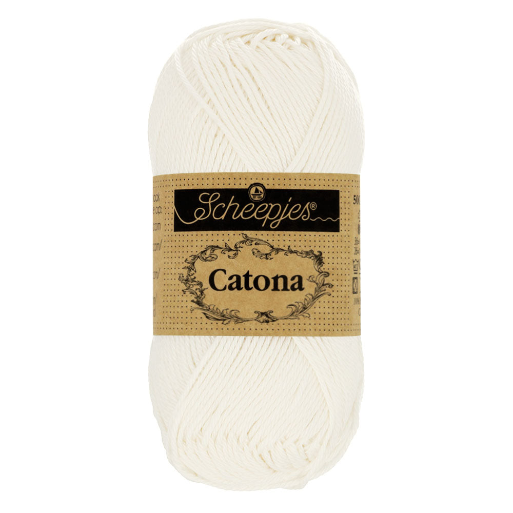 Scheepjes Catona 100g - 105 Blanc nuptial