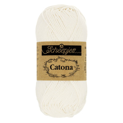 Scheepjes Catona 100g - 105 Blanc nuptial