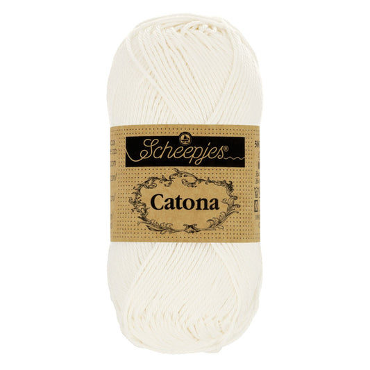 Scheepjes Catona 100g - 105 Blanc nuptial