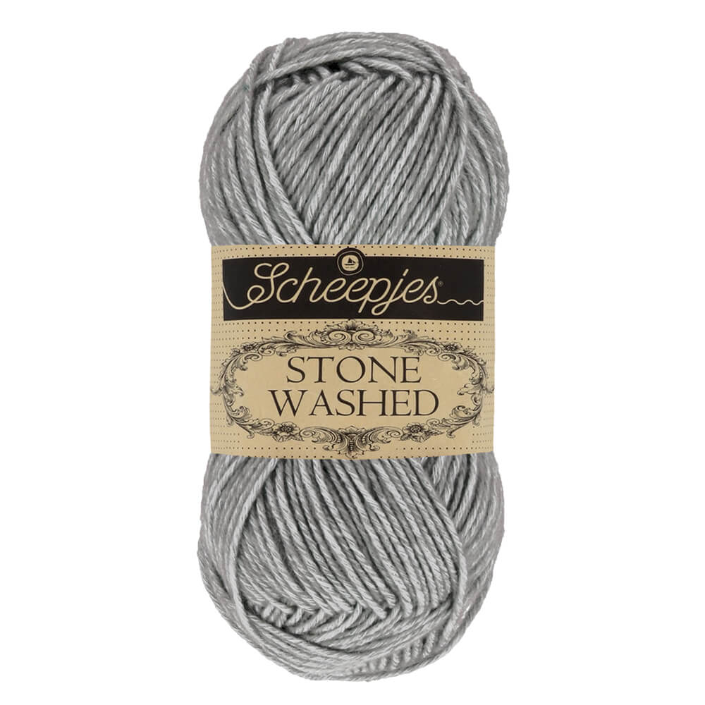 Scheepjes Stone Washed - 802 Quartz fumé