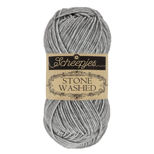 Scheepjes Stone Washed - 802 Quartz fumé