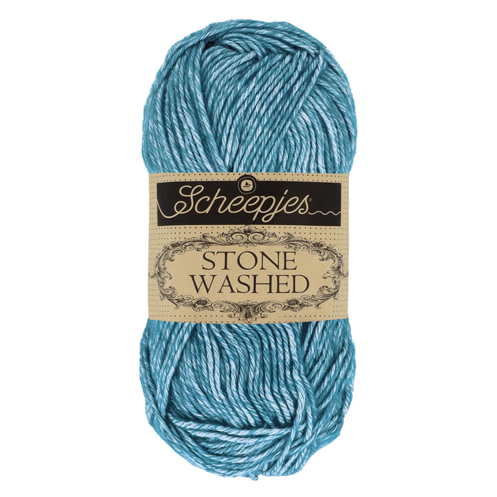 Scheepjes Stone Washed - 805 Apatite bleue