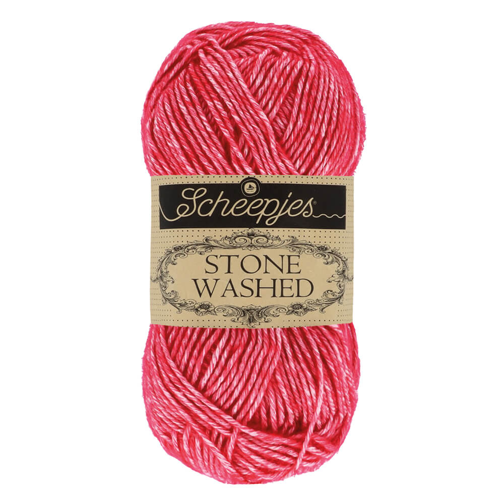 Scheepjes Stone Washed - 807  Red Jasper