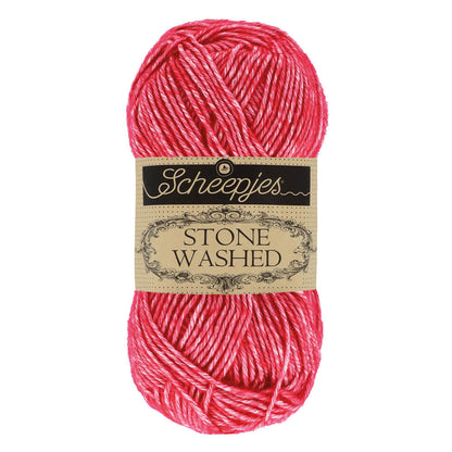 Scheepjes Stone Washed - 807  Red Jasper