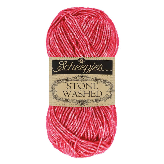 Scheepjes Stone Washed - 807  Red Jasper