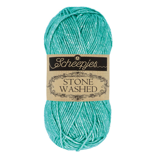Scheepjes Stone Washed - 815 Agate verte