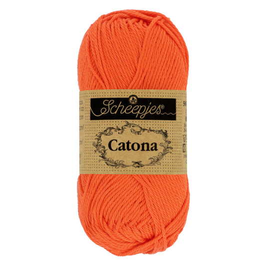Scheepjes Catona 50g - 189 Orange Royale