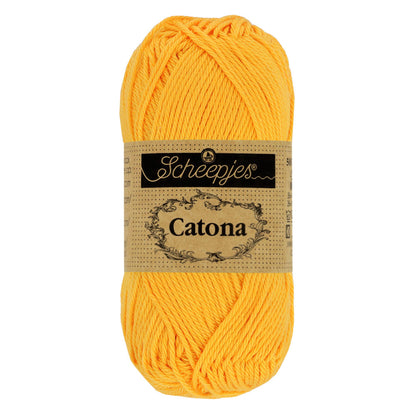 Scheepjes Catona 50g - 208 Jaune Or