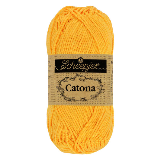 Scheepjes Catona 50g - 208 Jaune Or