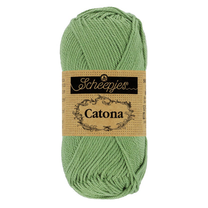 Scheepjes Catona 50g - 212 Vert Sauge