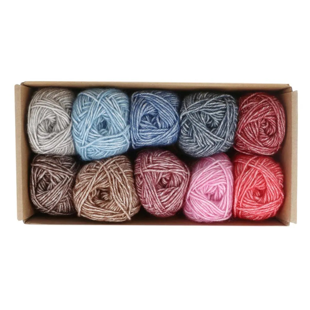 Scheepjes Stone Washed, lot de 10 x 25 g - Aura