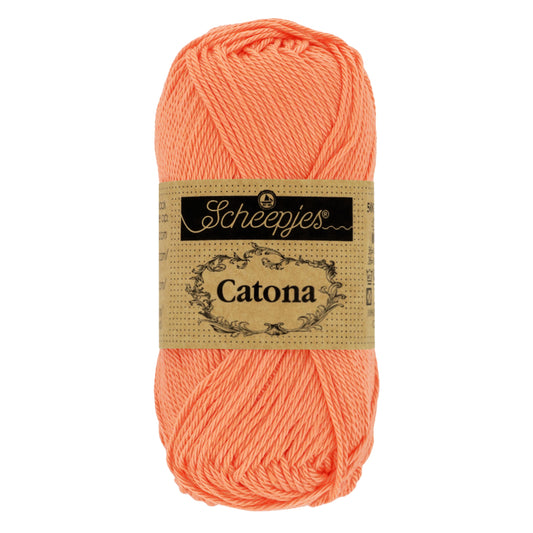 Scheepjes Catona 50g - 410 Rich Coral