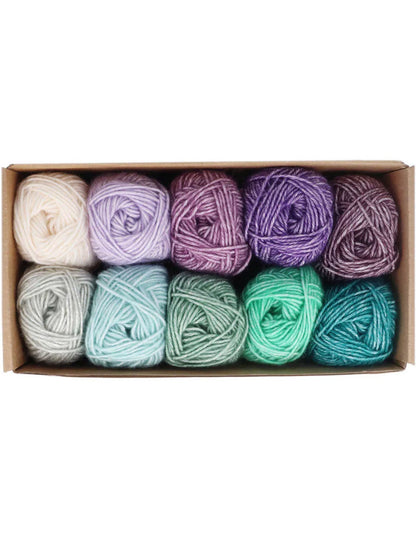 Scheepjes Stone Washed, lot de 10 x 25 g - Chakras