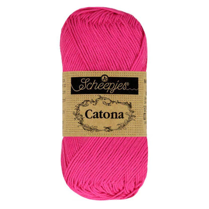 Scheepjes Catona 50g - 604 Rose Néon